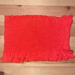 Forever 21 orange crop top